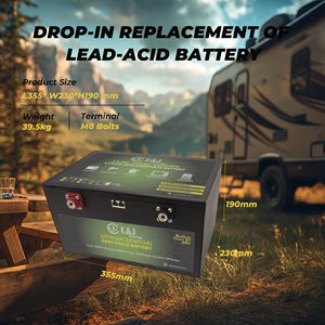 Paquete de batería de iones de litio Lifepo4 vendido en fábrica 12,8 V 320Ah BT Ve.CAN para RV Camper Motorhome - Product Image 2