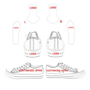 Giày vải <span class=keywords><strong>PVC</strong></span> giá sỉ xuất xưởng, giày thể thao nam màu đen trắng, giày vải thời trang, giày đi bộ - Product Image 3