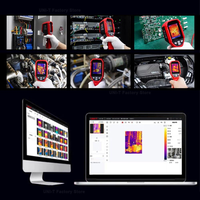 UNI-T UTi160S Caméra thermique infrarouge portable 160X120 Analyse PC haute résolution 28 Go de stockage intégré-68 °F ~ 1022 °F