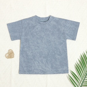 T-shirt d'été pour bébé de haute qualité, imprimé batik, haut pour enfants, manches courtes, pull pour enfants - Product Image 5
