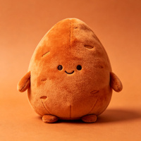 Ensemble de peluches mignonnes : Mouton, Paresseux, Toast Patate Douce, Hibou, Diable – Animaux en peluche doux pour enfants, idéal comme cadeau