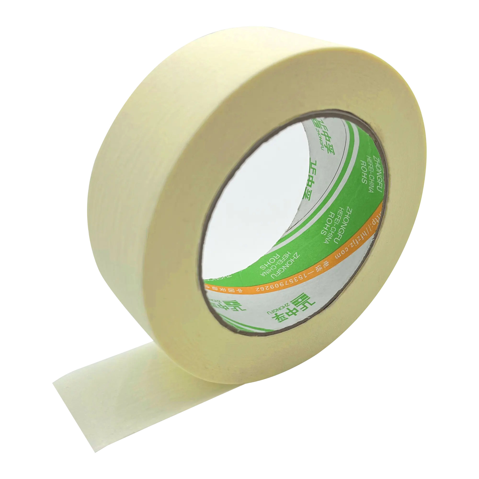 Zf masking tape Masking OEM có thể tháo rời trong nhà tường sơn tự dính trắng bán buôn masking tape