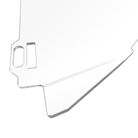 Alta calidad 60cm policarbonato Camping Wind Shield personalizado duradero All-Car impermeable Wind Shield