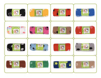 Couverture polaire multi-couleurs à motifs de pattes pour animaux de compagnie (chats et chiens) – Vente en gros fabricant