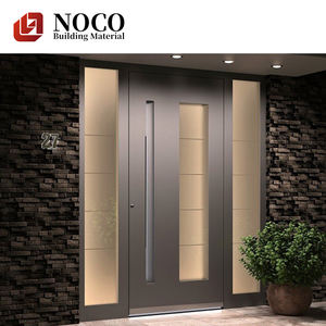 NOCO Vente à Chaud <span class=keywords><strong>Porte</strong></span> Pivotante d'Entrée Principale Urbaine de Luxe avec Bon <span class=keywords><strong>Prix</strong></span> Matériau Aluminium Verre <span class=keywords><strong>Porte</strong></span> Extérieure Avant - Product Image 2
