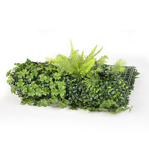 Prix usine 50x100cm plantes artificielles en plastique jungle tropicale Style verdure toile de fond avec faux <span class=keywords><strong>mur</strong></span> de plantes à suspendre - Product Image 4