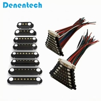 Câble de charge et de données magnétique Denentech DN-MPC-05 à broches Pogo, connecteur en cuivre PVC 2, 4 ou 5 broches pour montre connectée