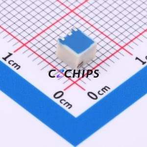 ตัวต้านทานปรับ3223W-1-102E ได้/ตัวต้านทานโพเทนชิโอมิเตอร์ SMD-3P ตัวต้านทาน3.9x3.2มม. 1Kohm 20% 125mW 100ppm/ ℃ - Product Image 2