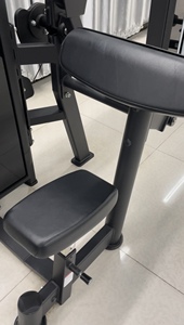 Machine de musculation commerciale à poulies sélectives à charges guidées pour tirage dorsal double et rame assise horizontale, équipement de fitness complet - Product Image 4