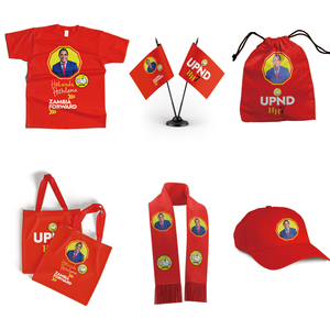 <span class=keywords><strong>Camisetas</strong></span> de Campaña Personalizadas al por Mayor con Logotipo, <span class=keywords><strong>Camisetas</strong></span> de Zambia en Blanco de 120g, Impresión por Sublimación, Rojo Brillante, Unisex, Manga Corta, para Elecciones - Product Image 6