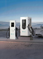 Station de recharge rapide CC commerciale ANT de 160 kW à 480 kW, 4 prises, allocation de puissance matricielle pour hub public