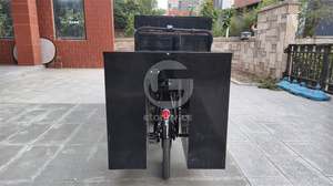 Bicicletta Elettrica per Caffè, Triciclo Elettrico per Caffè, Bicicletta a 3 Ruote per Attività Commerciale, Carretto per Fast Food, Bici per Alimenti - Product Image 3