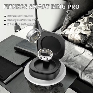 2026 Steel Smart Ring SpO2 Sleep <b>Heart</b> Rate Gesture Control IP68 Waterproof GPS IOS Alarm <b>Clock</b> Sport Style Men - Product Image 5