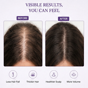 Set de Champú y Acondicionador Natural de Cebolla y Romero con <span class=keywords><strong>Biotina</strong></span>, Aceite Capilar para el Crecimiento del Cabello, Vegano, Sin Sulfatos, Tratamiento Capilar de Marca Privada - Product Image 3