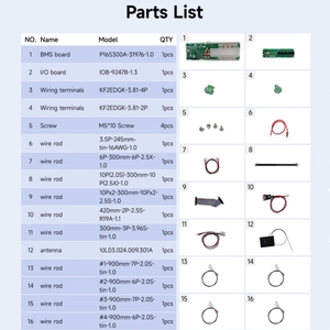 PACEex Smart <span class=keywords><strong>BMS</strong></span> 16S <span class=keywords><strong>48V</strong></span> 300A LiFePo4 Haushaltsenergiespeicher Strombegrenzung 20A mit WLAN Bluetooth - Product Image 2