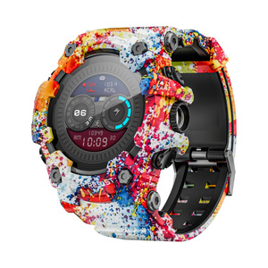 Sport-Smartwatch <span class=keywords><strong>5</strong></span> ATM Wasserdicht 300mAh BT-Anruffunktion Taschenlampe 1,32 Zoll Blutdrucküberwachung Lokmat Attack GT - Product Image 5