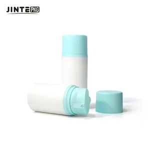 Botol pompa pengap putih PP plastik 100ml untuk kosmetik krim badan Losion Masker Wajah Rambut
