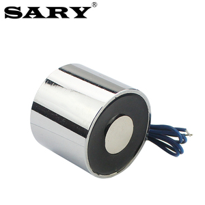 SARY工業用小型12V <span class=keywords><strong>DC</strong></span>電磁保持磁石丸型ソレノイドLY3530リフティング電磁石25kg - Product Image 2