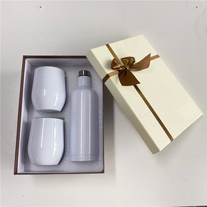 En gros double paroi En Acier Inoxydable cadeaux <span class=keywords><strong>De</strong></span> Noël 12oz Gobelet Lunettes 17oz vin bouteilles d'eau Vin <span class=keywords><strong>tasse</strong></span> avec couvercle - Product Image 1