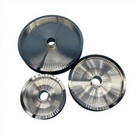 Roues de meulage, d'ébavurage et d'affûtage CBN personnalisées en acier matriciel 80 # -1200 #   Outil en acier pour couteau