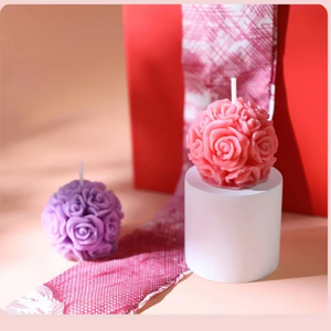 Portavelas <span class=keywords><strong>de</strong></span> Lujo Tallado a Mano Pillar DecorRose, Portavelas sin Humo, Vela Aromática <span class=keywords><strong>para</strong></span> <span class=keywords><strong>Cumpleaños</strong></span> y Día <span class=keywords><strong>de</strong></span> San Valentín - Product Image 5