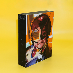 Custom Luxury Book Shaped Rigid Orange Paper Box Packaging Magnetic Gift Boxes Folding Packing - Product Image 6