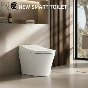 WC intelligent monobloc certifié CUPC MWD avec bidet intégré, 110V, chasse d'<span class=keywords><strong>eau</strong></span> automatique à capteur, installation encastrée 12 pouces pour le nouveau marché américain - Product Image 1