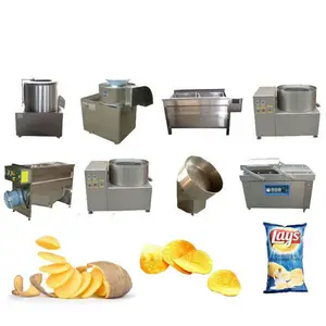 Plantain Chips Making Machine Plantain Chips Frying Production Line Banana Processing Plant