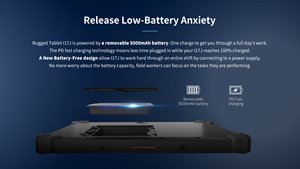 Gió 11 10-inch công nghiệp Tablet <span class=keywords><strong>PC</strong></span> 8GB 128GB IP65 dữ liệu gồ ghề Collector với bộ vi xử lý Intel RJ45 Mặc định RS232 tùy chọn - Product Image 6