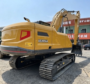 Excavadora de cadenas XE205GA amarilla de servicio pesado para movimiento de tierras, 1 año de garantía, 129 kW de potencia, cucharón de 1.1 m, motor de excavación de alta profundidad, caja de cambios. - Product Image 3