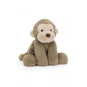 Peluche singe mignon Smudge avec rembourrage en coton PP, compagnon de jeu pour enfants, animal en peluche 31-50cm - Product Image 4