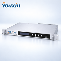 Receiver Optik CATV Indoor Rak Mount 2 Arah Port F Female Konektor FC APC SC APC Level Output 96dBuV untuk TV Kabel