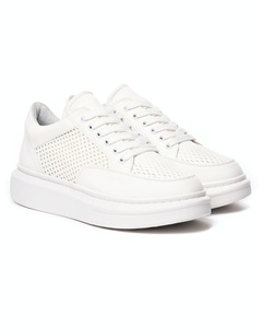 Zapatos Casuales Retro para Hombre al por Mayor, OEM y ODM, Zapatillas de Cuero Genuino, Logotipo Personalizado - Product Image 2