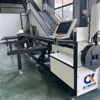 Machine de découpe laser de tubes et petits tuyaux à commande simple pour le découpe d'aluminium et le traitement léger avec alimentation automatique
