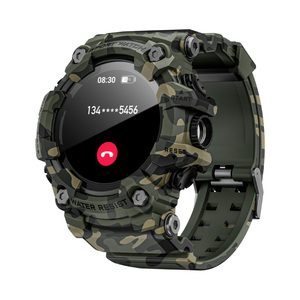 Montre connectée de sport avec appels Bluetooth, batterie 300 mAh, boussole, lampe torche, étanche <span class=keywords><strong>5</strong></span> <span class=keywords><strong>ATM</strong></span>, écran 1,32 pouces, surveillance de la pression artérielle, Lokmat Attack GT - Product Image 5