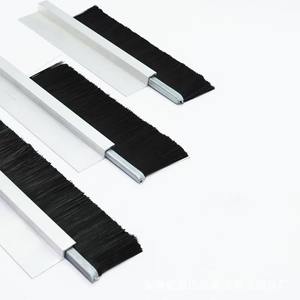 <span class=keywords><strong>Profil</strong></span>é en aluminium <span class=keywords><strong>de</strong></span> <span class=keywords><strong>brosse</strong></span> <span class=keywords><strong>de</strong></span> bande industrielle anti-poussière et imperméable pour la personnalisation d'OEM <span class=keywords><strong>de</strong></span> nettoyage soutenue - Product Image 6