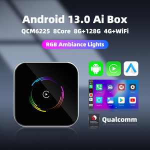 Nuevo producto Android <span class=keywords><strong>13</strong></span> sistema Carplay Módulo 8G <span class=keywords><strong>128GB</strong></span> <span class=keywords><strong>Mini</strong></span> Radio Android coche inalámbrico Carplay adecuado para YouTube Netflix - Product Image 2