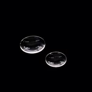 Lentille optique à focalisation double convexe en verre optique saphir avec revêtement antireflet, longueur focale de 98 mm, diamètre de 25 mm, OEM pour l'optique et l'éclairage - Product Image 5