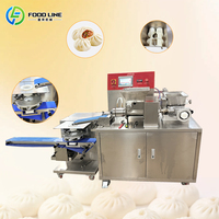 Machine de formage de pains fourrés à la vapeur à haute efficacité pour usage commercial, machine de production automatique de Baozi