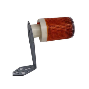 Luce di Segnalazione <span class=keywords><strong>Solare</strong></span> a LED ad Alta Luminosità Lampeggiante con Base per Montaggio a Terra in Plastica Alimentazione Esterna per Costruzioni Stradali - Product Image 6