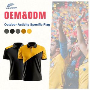 Custom Logo Promotional Polo Shirts 100% Cotton Knitted Fabric Multi-Color Business Sport Shirt - Product Image 1