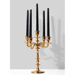 2025 Mini Vaisselle Candélabre Doré avec Bougeoir à 5 Bras pour Décoration de Mariage Best Seller - Product Image 2
