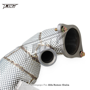 Collecteur d'échappement à écoulement libre OEM en stock pour <span class=keywords><strong>Alfa</strong></span> <span class=keywords><strong>Romeo</strong></span> <span class=keywords><strong>Giulia</strong></span> 2.0 2017+ Système d'échappement de voiture de sport en acier inoxydable - Product Image 4