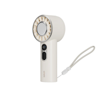 Ventilateur de poche luxueux, ventilateur portatif, recharge USB, ventilateur paresseux