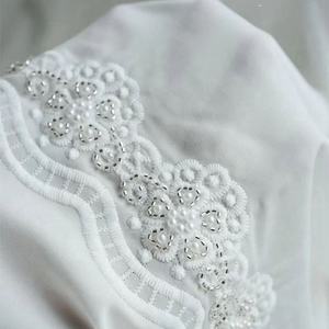 <span class=keywords><strong>Voilage</strong></span> brodé à motif floral perlé, doux et fluide, largeur <span class=keywords><strong>3m</strong></span>, fourni directement par l'usine - Product Image 2