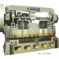 Cisaille à tôle mécanique série Q11 13mm*2500mm, machine de découpe de métal semi-automatique à moteur économe en énergie JINDAJIN