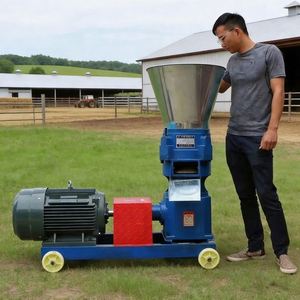 Máquina Eléctrica de Pellets para Alimento Animal 220V 380V de Alta Productividad, Molino de Alimento para Animales de Granja, Equipo de Matriz Plana para Ganado, Cerdos, Caballos y Vacas - Product Image 1