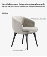 Chaise de salle à manger moderne en cuir véritable de style italien, fauteuil avec accoudoirs en mousse élastique haute densité, pour salon, hôtel, restaurant