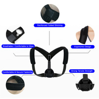 Correcteur de posture professionnel populaire, ceinture de maintien lombaire pour une posture droite, soutien dorsal supérieur, attelle de correction de la cyphose, produit phare