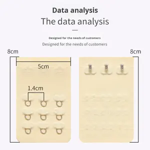Nouvelle extension sans couture <span class=keywords><strong>à</strong></span> 3 rangées et 3 crochets avec ajustement de la longueur pour sous-vêtements - Product Image 4